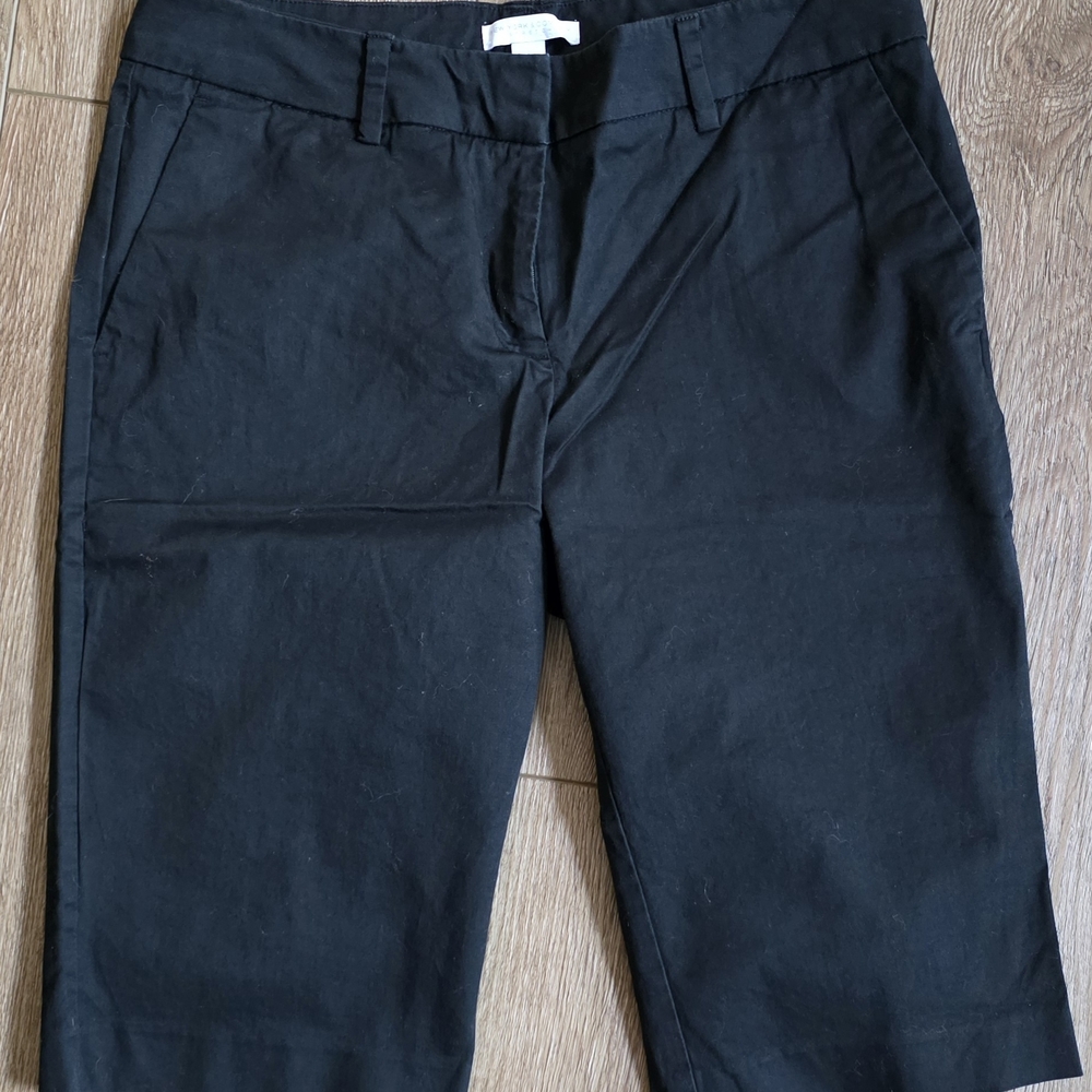 New York & Company Black Bermuda Shorts
